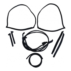 Coupe Body Weatherstrip kit 1973-1977E Corvette