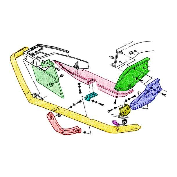Corvette Bumper Guard Bracket, Left, Front 68-72