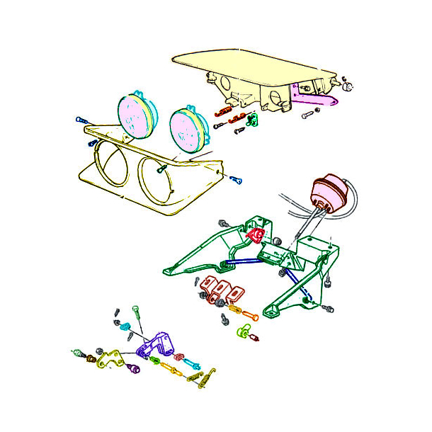 Head light Bushing 1968-1982 Corvette