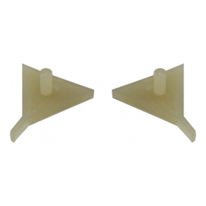 Corvette Top Locator Insert, Rear, Nylon, 1968-77