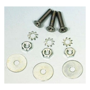 License plate light body screwst 1963-1967 Corvette