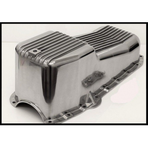 Chevrolet Oilpan SB Polished alumiinum 1958-79