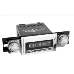 Corvette Radio AM/FM, med krom front 1968-76