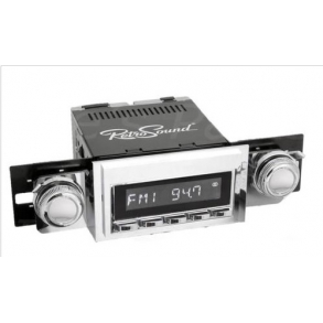 Corvette Radio AM/FM, med krom front 1968-76