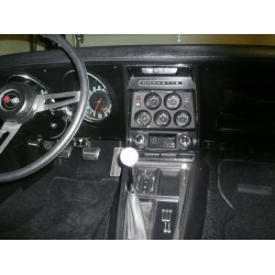 Corvette Radio AM/FM, med krom front 1968-76