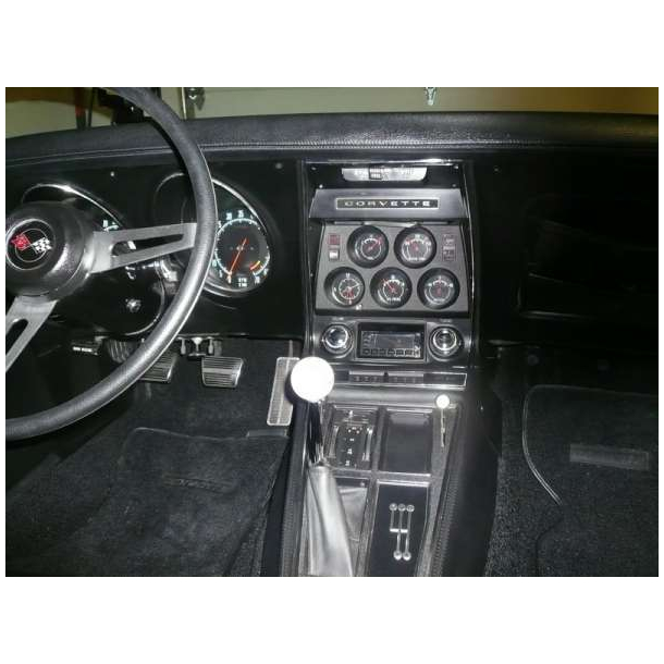 Corvette Radio AM/FM, med krom front 1968-76