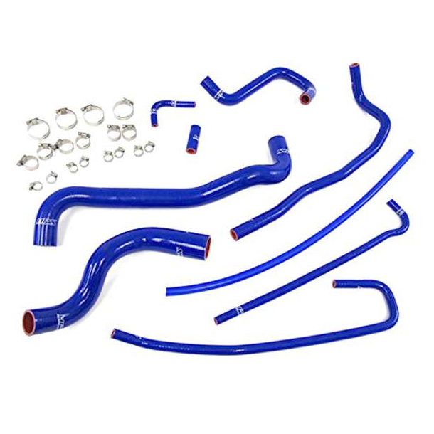 Corvette Radiator Hose Kit, Blue Silicone, 1997-04