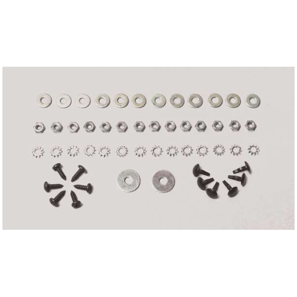 Corvette W/S Fastening Kit, Conv Top 1963-67