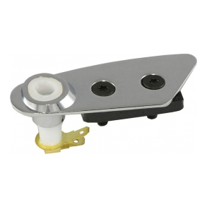 T-TOP Lock plate Left Chrome 1978 Corvette