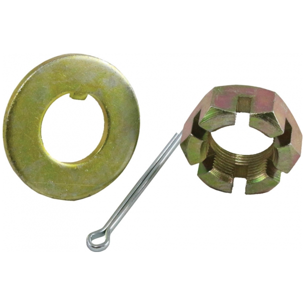 Spindle Washer &amp; Nut Kit, Front, 1969-1982 Corvette