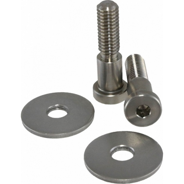 Corvette Door Strikers, Stainless Steel, 1968-82