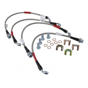 Corvette Braided Brake Hose Set, SS 1997-04