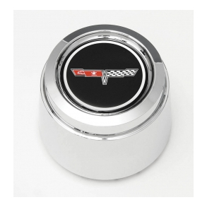 Wheel Center Cap, Chrome 1980-1981 Corvette