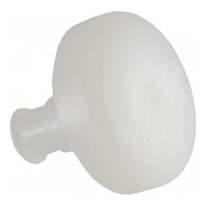 Corvette Window Glass Bearing Fastener, Front, 