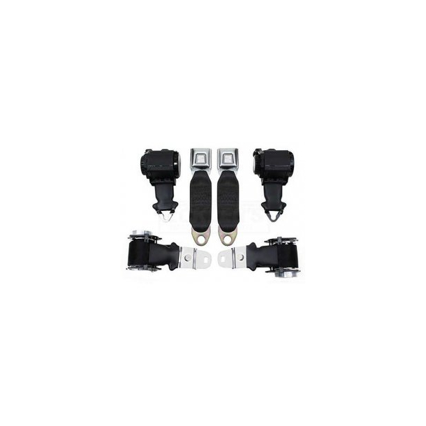 Retractable Shoulder / Lap Belt Set 1972-1973 Corvette Coupe