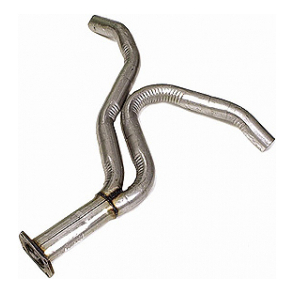 1982 Corvette Rear Exhaust YPipe Aluminized 2-1/2'