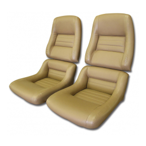 Corvette Seat Covers Leather like With 2