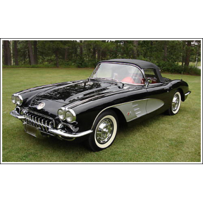 Corvette Kalesje venyl 1959