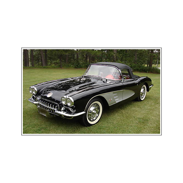 Corvette Kalesje venyl 1960