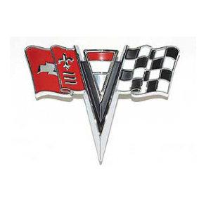 Corvette Nose Emblem, Front, 1963-1964 