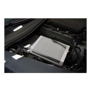 Corvette Perforated Stainless Fuse Box Cove