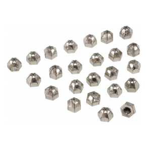 Corvette Seat Hinge Cover Acorn Chrome Nuts, Year 1978