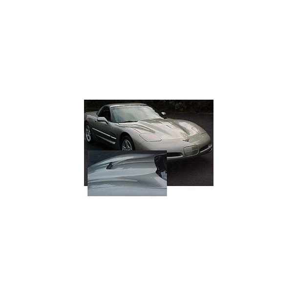Corvette C5 High rise hood 1997-04