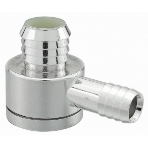 Vakuumventil til bremseforstrker Chrome 1964-1982 Corvette