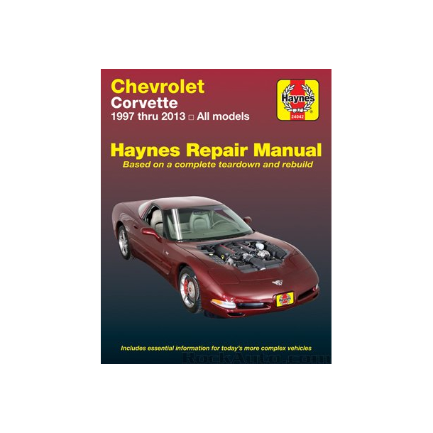 Corvette Haynes repair man 1997-2013