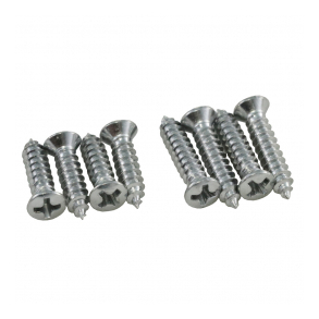 Corvette Console Plate Trim Screws 1964-1967 