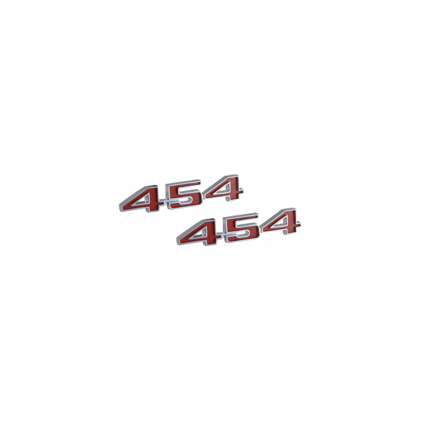 Corvette "454" Hood Emblem, 1973-1974 