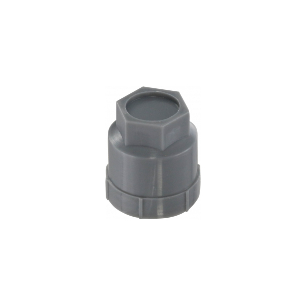 Corvette Lug Nut Cap Gray Plastic 1986-1990 