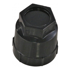 Corvette Lug Nut Cap Black Plastic 1984-1985 