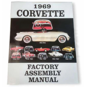 Corvette Factory Assembly Manual, Perfect Bound 