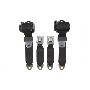 Seat Belt Set, Single Retractor, Coupe, 1978-1982 Corvette