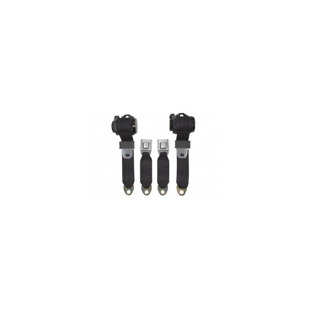 Seat Belt Set, Single Retractor, Coupe, 1978-1982 Corvette