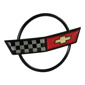 Corvette Emblem Front Hood Topside 1984-1990