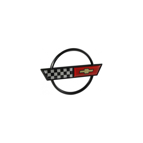 Corvette Gas Door Emblem, 1984-1990 