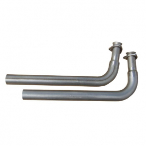 Corvette Manifold Downpipes, Small Block With Stock Manifolds, 1975-1980