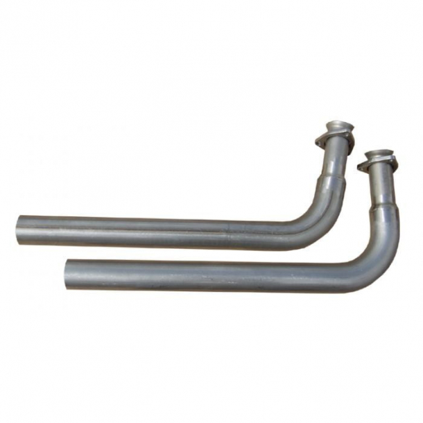 Corvette Manifold Downpipes, Small Block With Stock Manifolds, 1975-1980