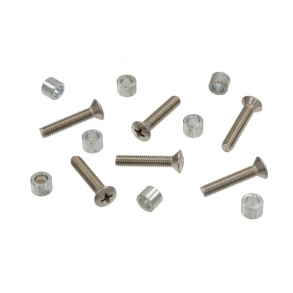 Corvette T-Top Strap Retainer Mounting Kit 1971-1976 