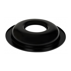 Carburetor Air Cleaner Base Only; 14 inch Diameter, 1.5 Inch Net Drop 
