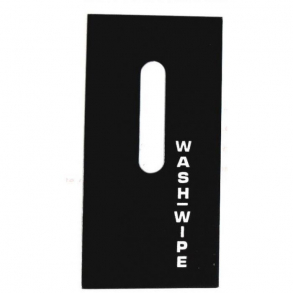 Corvette Windshield Wiper Switch Decal 1978-1979