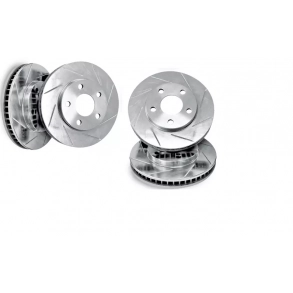 Corvette VWI High Performance Drilled Brake Rotor Set 1984