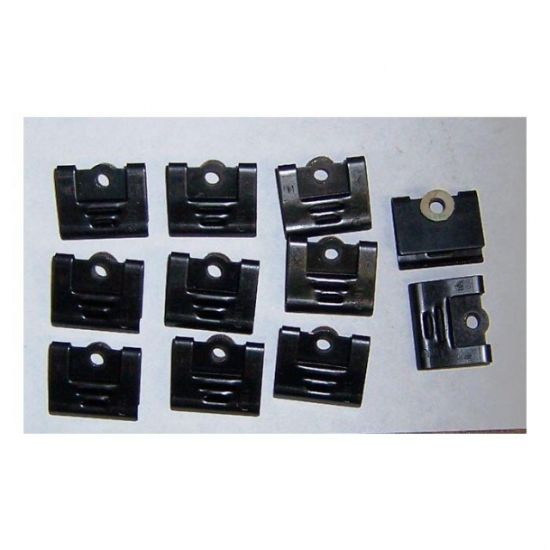 Convertible Lower Windshield Molding Clips 1964-1967  Corvette