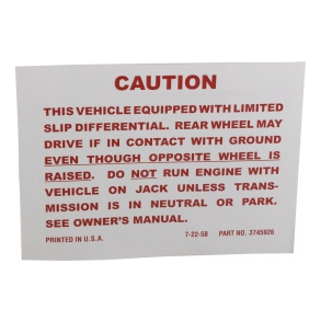 Klistemrke til SEMI spr bagtj 1957-71 