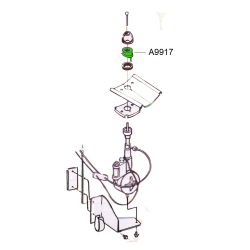 Corvette Antenne pakning 1969-82