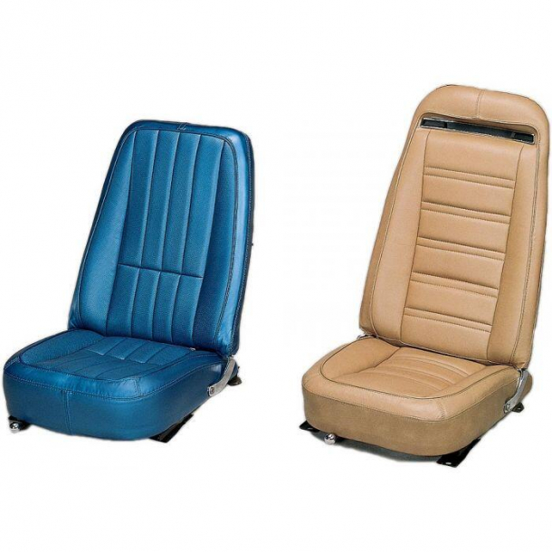 Corvette Seat Covers, Leather,  1968-1978