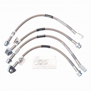 Braided Brake Hose Set 1984-1987 Corvette