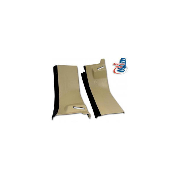 Corvette Roof Panel Trim Rear, Coupe, 1968-1982